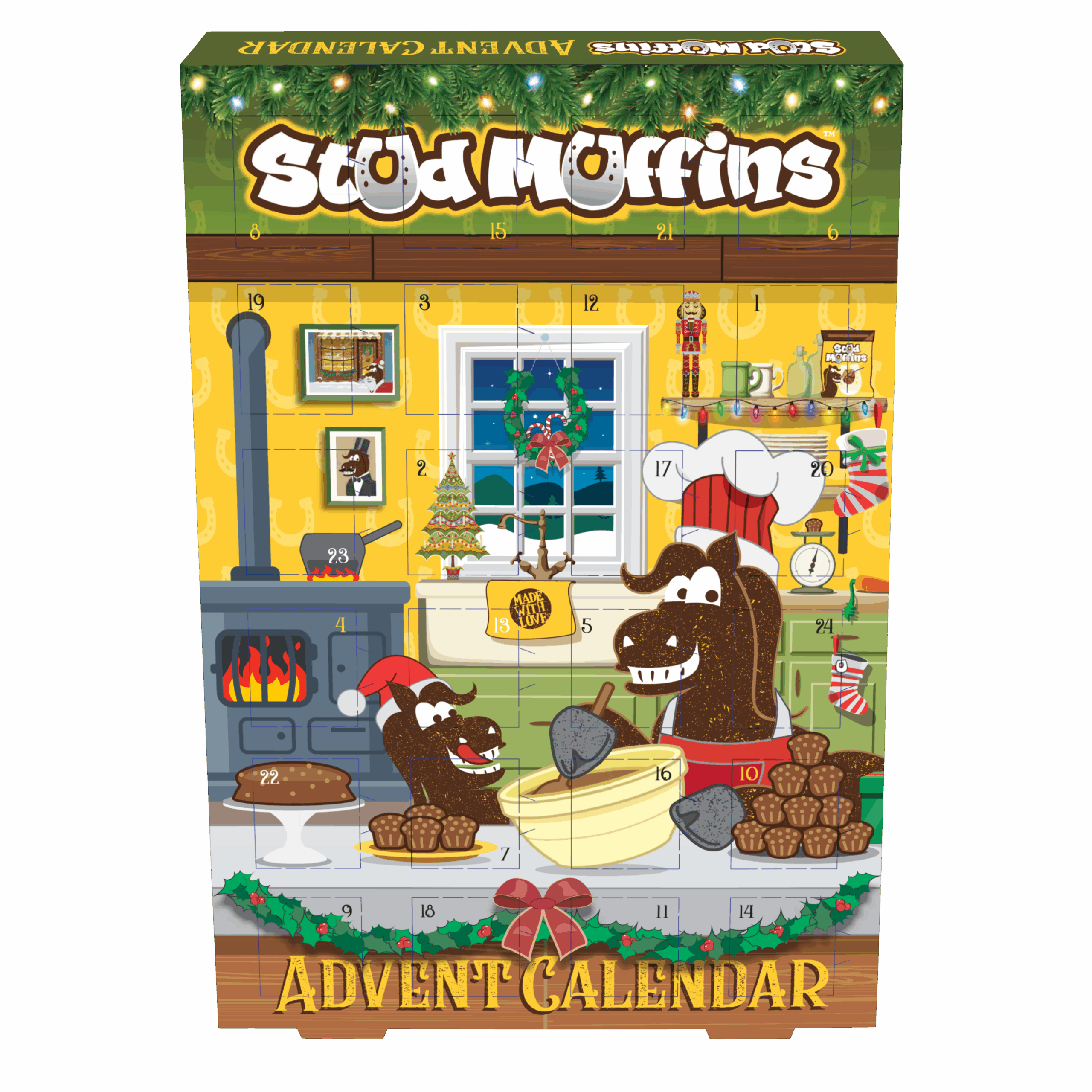 Mini Stud Muffins Advent Calendar