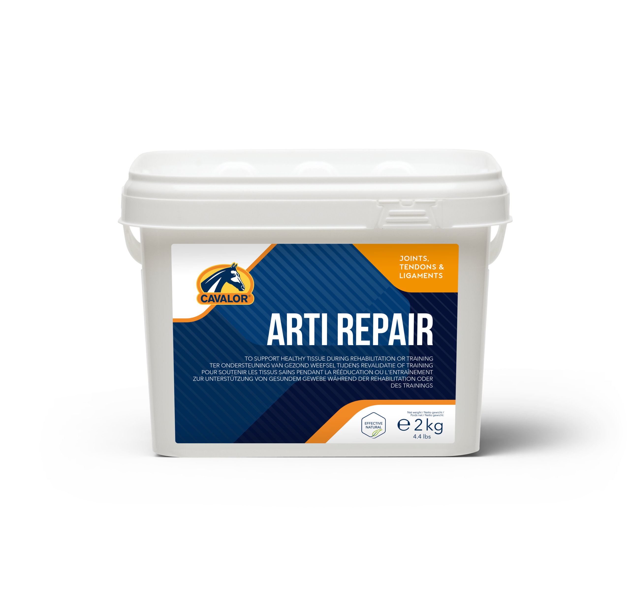 Kuvassa on hevosen lisäravinne pakkaus.